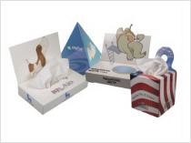 Custom printed promotional tissue boxes kleenex tissue boxes with logo